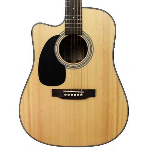 Sigma DMC-1STEL Left Handed Semi-Acoustic - Natural